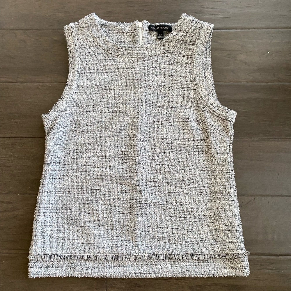 Banana Republic Tweed Shell